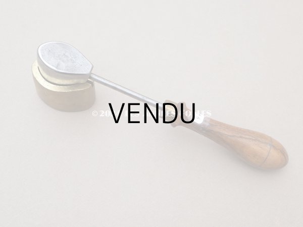 画像5: 19世紀末 アンティーク こて リーフ 型押し  (5)