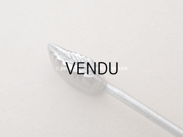 画像3: 19世紀末 アンティーク こて リーフ 型押し  (3)