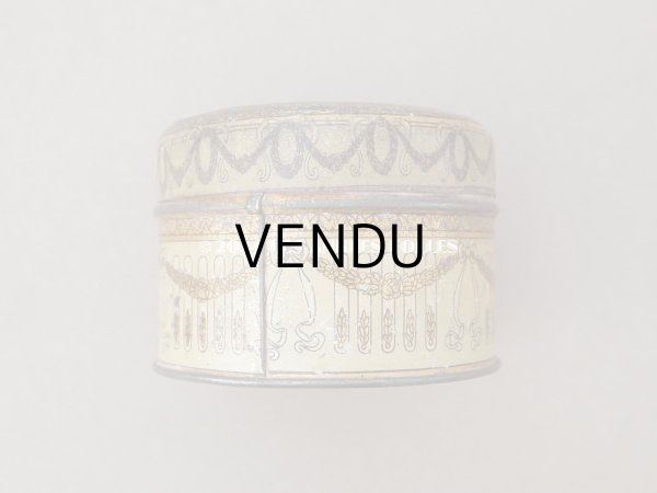 画像5: アンティーク マリー・アントワネットのパウダーボックス POUDRE DE RIZ BELLAMIA PARFUMEE AUX FLEURS DE FRANCE  - MURCY PARIS - (5)