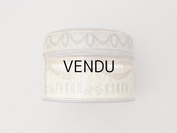 画像6: アンティーク マリー・アントワネットのパウダーボックス POUDRE DE RIZ BELLAMIA PARFUMEE AUX FLEURS DE FRANCE  - MURCY PARIS - (6)