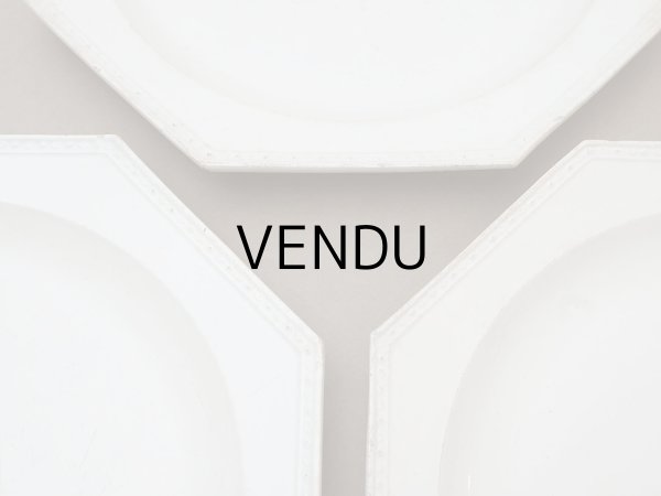 画像9: 1806~1834年 アンティーク オクトゴナル プレート CREIL クレイユ窯  (9)