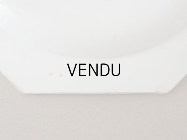 画像8: 1806~1834年 アンティーク オクトゴナル プレート CREIL クレイユ窯  (8)