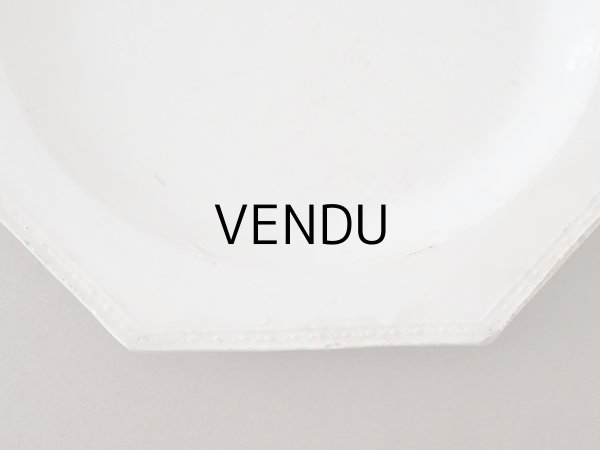 画像4: 1820~1855年 アンティーク オクトゴナル プレート Fouque & Arnoux フーク&アルノー窯  (4)