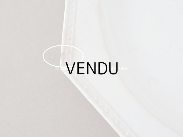 画像9: 1806~1834年 アンティーク オクトゴナル プレート CREIL クレイユ窯  (9)