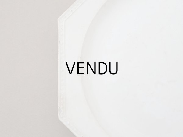 画像7: 1806~1834年 アンティーク オクトゴナル プレート CREIL クレイユ窯  (7)