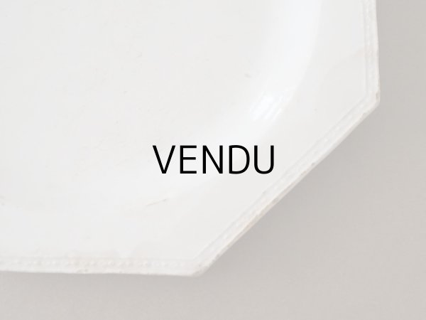 画像5: 1820~1855年 アンティーク オクトゴナル プレート Fouque & Arnoux フーク&アルノー窯  (5)