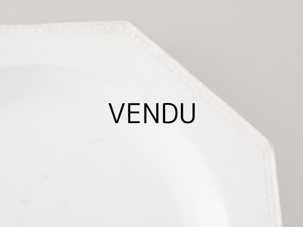 画像8: 1820~1855年 アンティーク オクトゴナル プレート Fouque & Arnoux フーク&アルノー窯  (8)