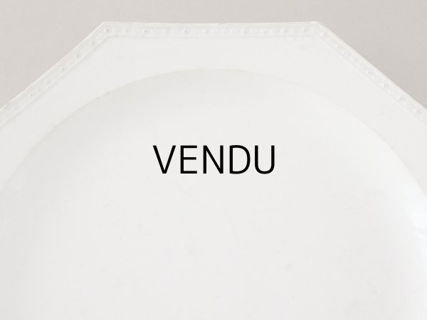 画像3: 1806~1834年 アンティーク オクトゴナル プレート CREIL クレイユ窯  (3)