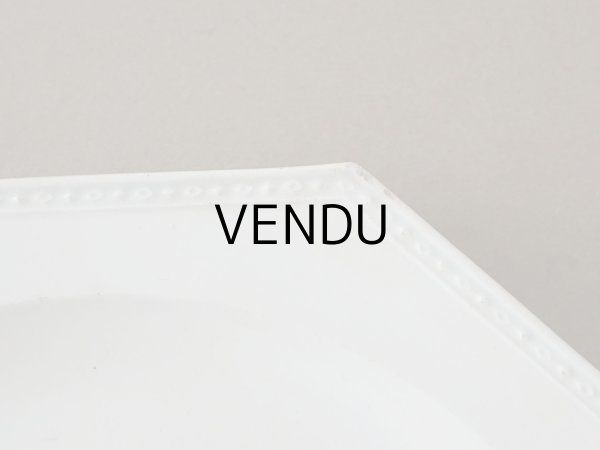 画像5: 1806~1834年 アンティーク オクトゴナル プレート CREIL クレイユ窯  (5)