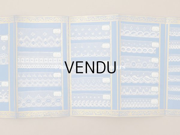 画像6: 19世紀末 アンティーク レースのサンプラー 82種 (6)