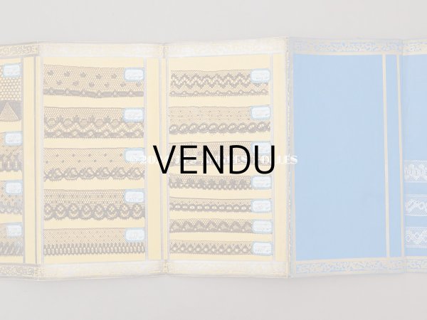 画像4: 19世紀末 アンティーク レースのサンプラー 82種 (4)