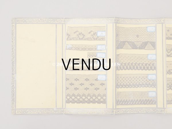 画像3: 19世紀末 アンティーク レースのサンプラー 82種 (3)