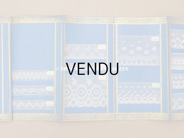 画像5: 19世紀末 アンティーク レースのサンプラー 82種 (5)