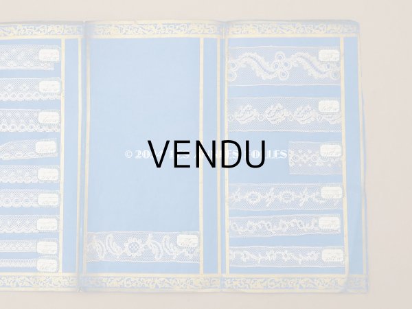 画像9: 19世紀末 アンティーク レースのサンプラー 82種 (9)