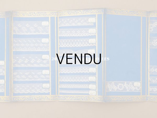 画像8: 19世紀末 アンティーク レースのサンプラー 82種 (8)