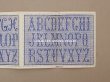 画像7: アンティーク クロスステッチの刺繍図案帳 ALPHABETS VARIES - N.ALEXANDRE&CIE - (7)