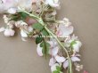 画像12: アンティーク 花冠 ヘッドドレス ウェディング 薔薇＆ピンクの勿忘草＆オレンジブロッサム (12)