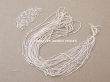 画像2: アンティーク カット入り ガラスビーズ オーロラ加工 4〜4.5×2mm弱 30g (2)