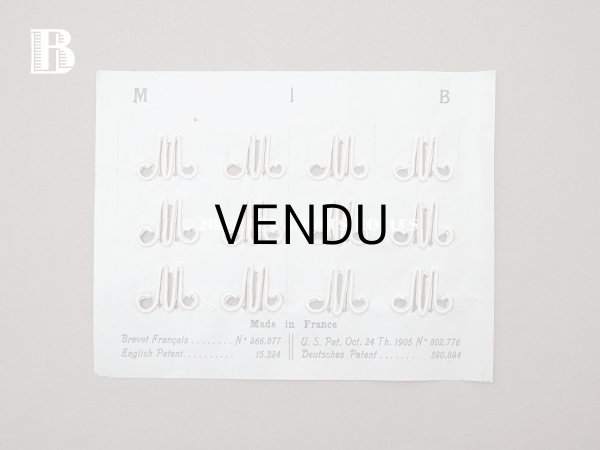 画像4:  アンティーク イニシャル モノグラム 【M】 N1 モノグラムシート イニシャルシート (4)