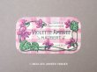 画像1: アンティーク パフュームカード 菫 VIOLETTE AMBREE - MAUBERT PARIS - (1)