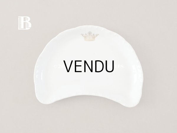 画像8: 1900年頃 アンティーク 王冠紋章入り プレート - BOOTHS ENGLAND - (8)