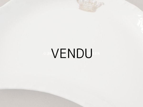 画像5: 1900年頃 アンティーク 王冠紋章入り プレート - BOOTHS ENGLAND - (5)