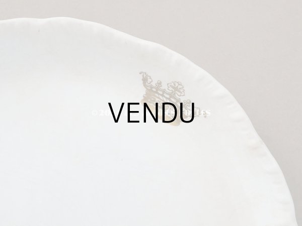 画像23: 1900年頃 アンティーク 王冠紋章入り プレート - BOOTHS ENGLAND - (23)