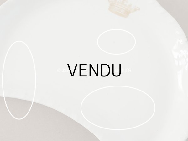 画像10: 1900年頃 アンティーク 王冠紋章入り プレート - BOOTHS ENGLAND - (10)