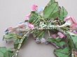 画像12: アンティーク ヴェールガールのティアラ ベルベットの布花 花冠 (12)