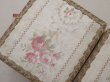 画像4: 1900年頃 アンティーク 薔薇＆リボン＆メダイヨン  カルトナージュボックス アコーディオン式 (4)