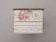 画像9: 1900年頃 アンティーク 薔薇＆リボン＆メダイヨン  カルトナージュボックス アコーディオン式 (9)