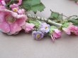 画像5: アンティーク ヴェールガールのティアラ ベルベットの布花 花冠 (5)