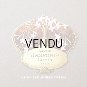 画像: アンティーク ソープラベル SAVON JASMINIA - LUBIN PARIS -
