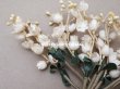 画像2: アンティーク 鈴蘭の布花 (2)