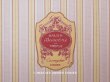 画像1: アンティーク ソープラベル 薔薇＆リボンのガーランド SAVON DUVETINE TREFLE - COSMYDOR PARIS - (1)