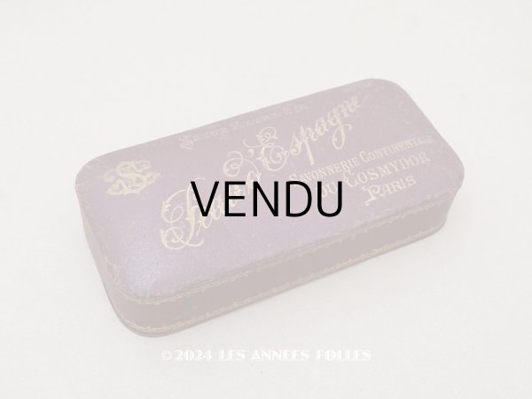 画像1: アンティーク ソープボックス  SAVON EXTRA-FIN PEAU D'ESPAGNE  - COSMYDOR - (1)