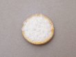 画像5: アンティーク 小さなパウダーケース パフ付き ロカイユ装飾  (5)
