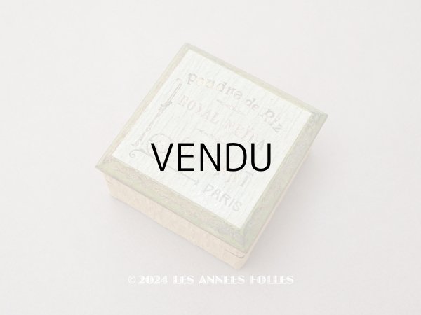画像1: アンティーク パウダーボックス POUDRE DE RIZ ROYAL NEIDA - CH.GRANT PARIS - (1)