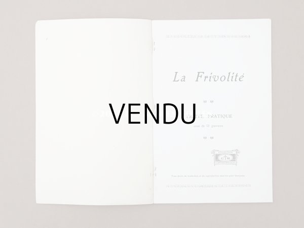 画像3: アンティーク タティングレースの本 LA FRIVORITE カルティエ・ブレッソン - CARTIER-BRESSON PARIS- (3)