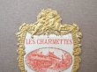 画像2: アンティーク 天使&薔薇のガーランド パフュームラベル LES CHARMETTES - CH.FAY PARIS - (2)