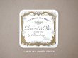 画像1: アンティーク 草花のパウダーボックスのラベル A LA REINE DES PRES- J.CHAMBERRY PARIS - (1)
