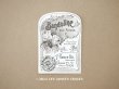 画像1: アンティーク パフュームラベル BANDOLINE AUX FLEURS - JN.GIRAUD FILS - (1)