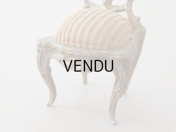 画像6: アンティーク 懐中時計用 椅子型 ジュエリースタンド  (6)