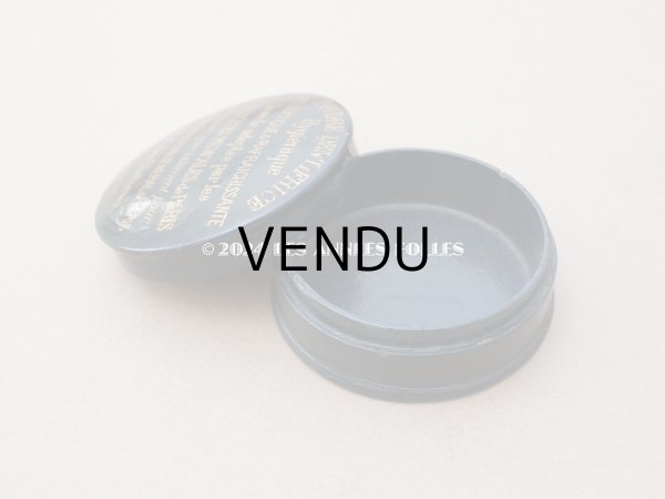 画像5: 19世紀 ナポレオン3世時代 アンティーク パピエマシェのボックス POUDRE DENTIFRICE (5)