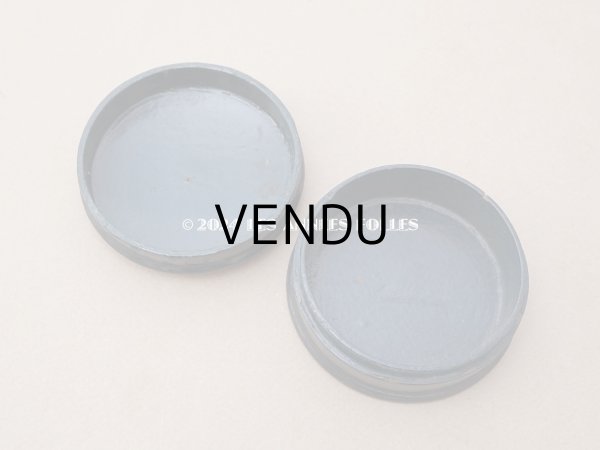 画像6: 19世紀 ナポレオン3世時代 アンティーク パピエマシェのボックス POUDRE DENTIFRICE (6)