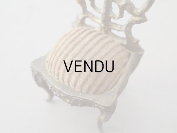 画像5: アンティーク 懐中時計用 椅子型 ジュエリースタンド  (5)