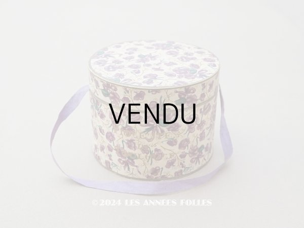 画像1: アンティーク 菫の砂糖菓子の紙箱 SOUVENIR DE TOULOUSE (1)