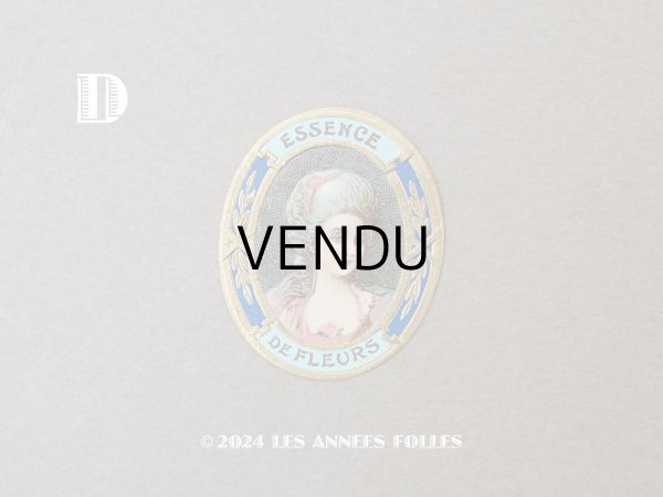 画像8: アンティーク パフュームラベル マリーアントワネット (8)