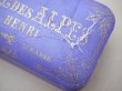 画像2: ＊蚤の市＊アンティーク 菫のソープボックス SAVON SURFIN VIOLETTE DES ALPES - JULES HENRI - (2)