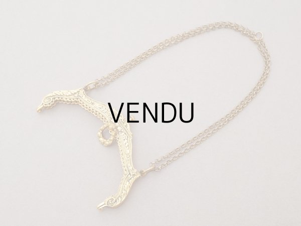 画像6: 1900年頃 アンティーク 小さなバッグのがま口 (6)